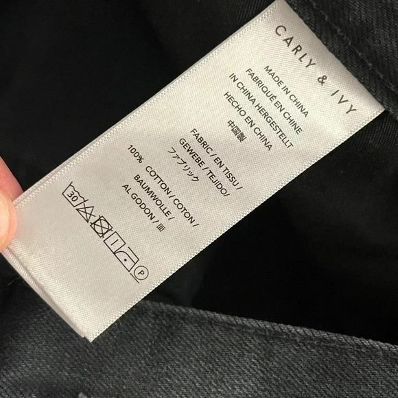 Carly & Ivy cropped jeans 29x25 - Picture 9 of 9